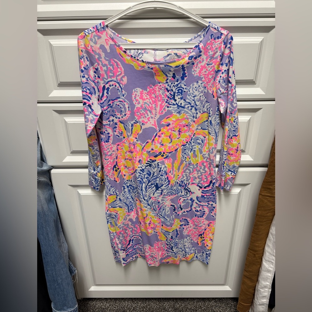 Lilly Pulitzer 3/4 sleeve cotton dress
